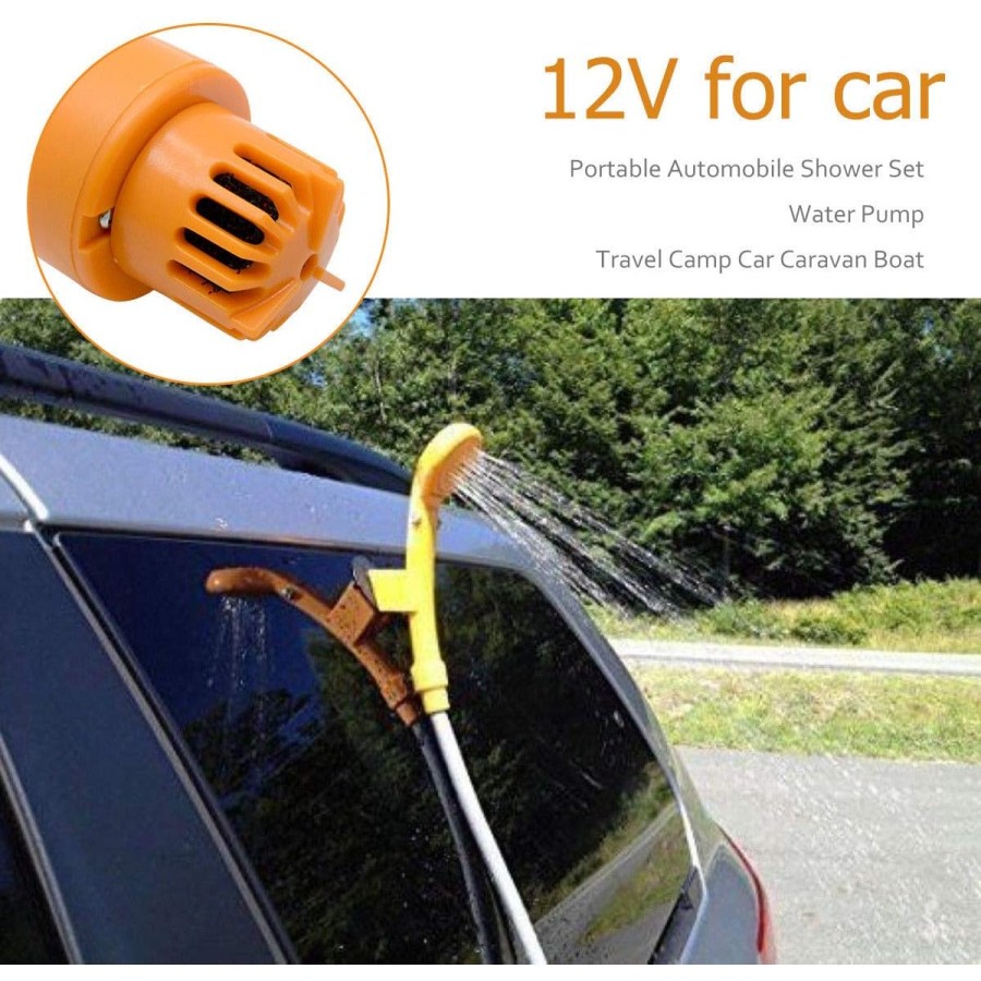 Portable Automobile Outdoor Camping Shower Kit DC12V