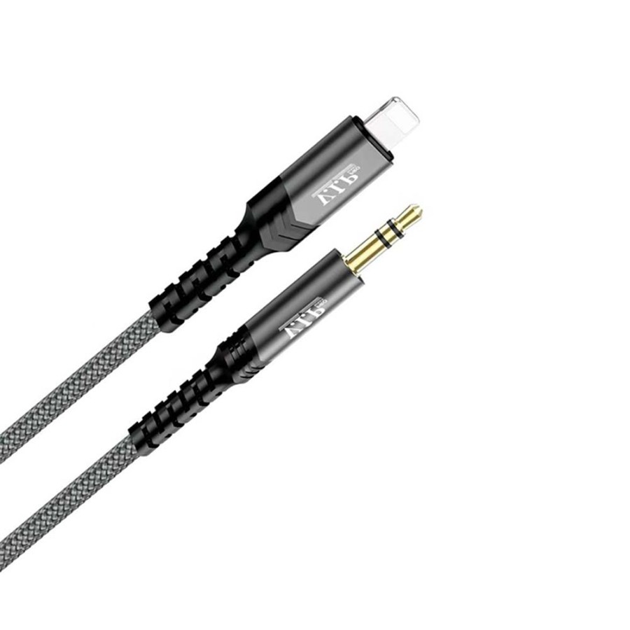 VIP AUX-302 Lightning - Audio 3.5mm Connector - 1.2m (Life Time Warranty)