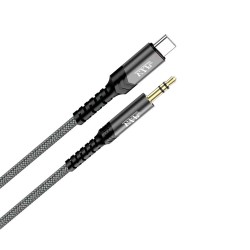 VIP AUX-302 TYPE C- Audio 3.5mm Connector - 1.2m (Life Time Warranty) VIP AUX-302 TYPE C- Audio 3.5mm Connector - 1.2m (Life Time Warranty)
