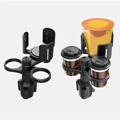 Car Cup Holder Tray Dual Cup and Meal Holder CUP-B03