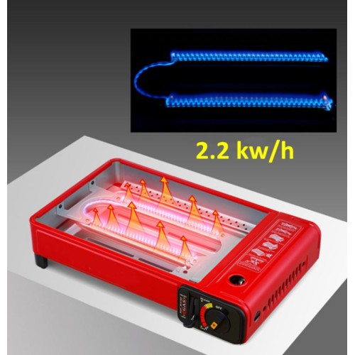 Portable Stainless Steel Smokeless BBQ Multi-function Grill Gas Stove