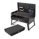  Foldable Briefcase Style Charcoal BBQ