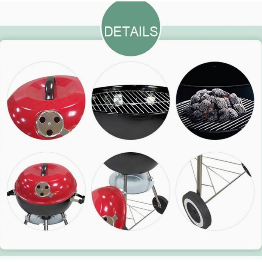 Portable BBQ Outdoor Trolley