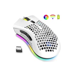 BM600 wireless gaming mouse - white BM600 wireless gaming mouse - white