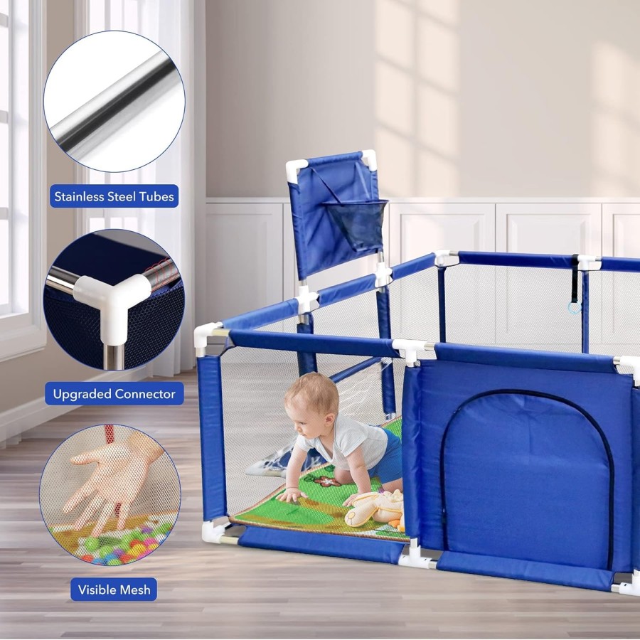 Baby Playpen For Children Pool Balls