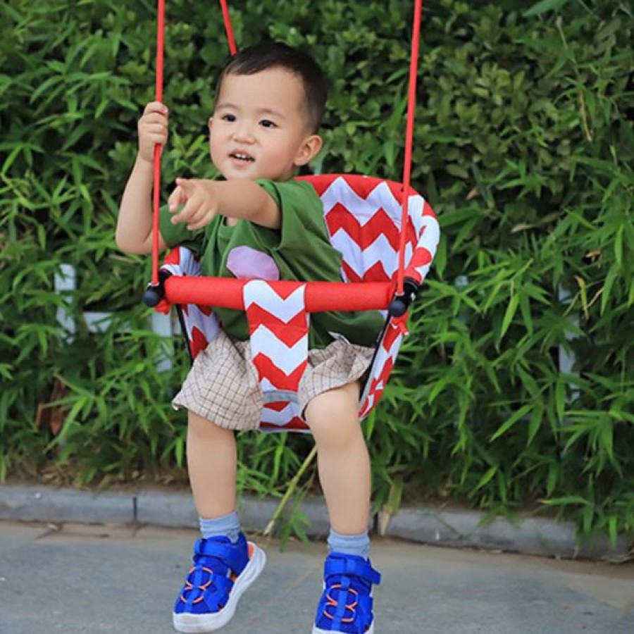 Comfy Baby Swing adjustable Rope - Red
