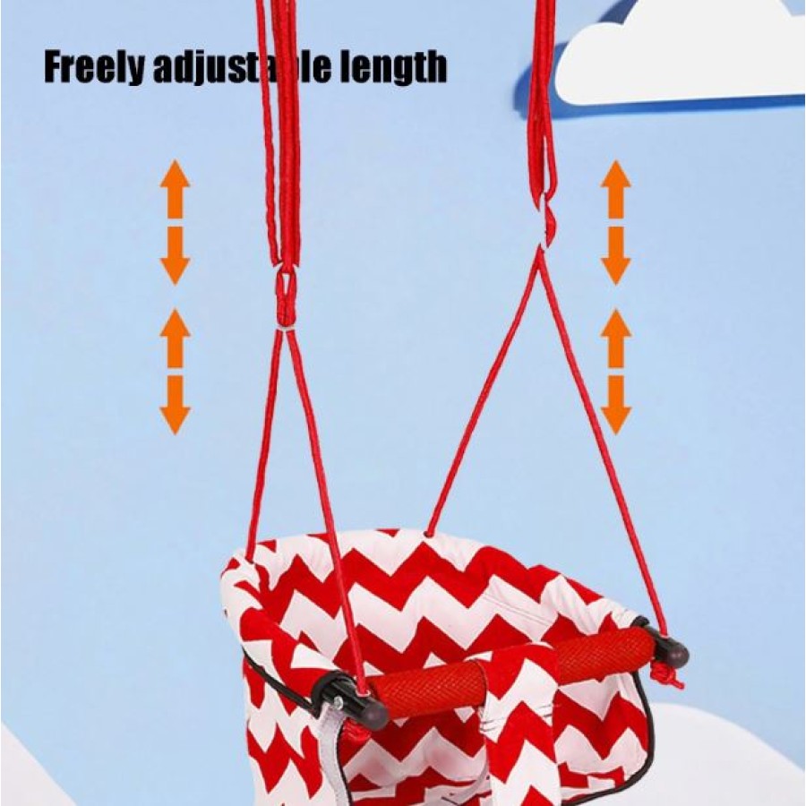 Comfy Baby Swing adjustable Rope - Red