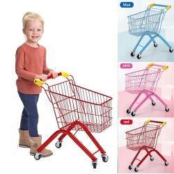 Kids Folding Shopping Trolley Cart – Perfect for Beach & Groceries