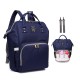 Baby Travel Backpack with 2 Stroller Straps - Purple