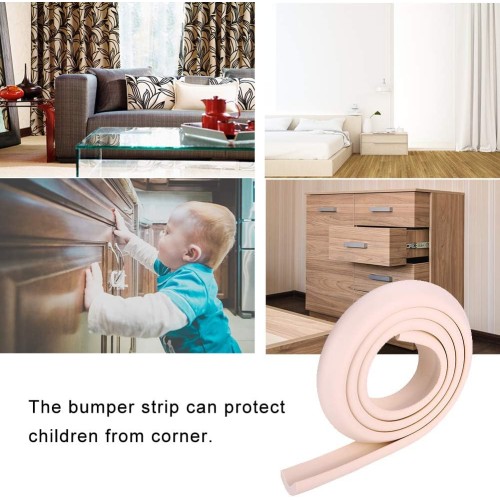 Kids Baby Safety Rubber Protection Bumper Strip - 2M