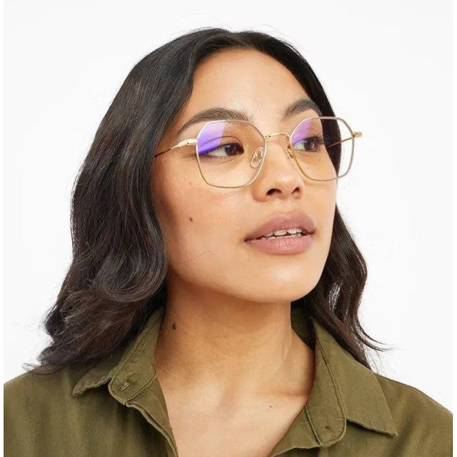 Barner Trastevere Anti Bluelight Eyeglasses - Bright Gold