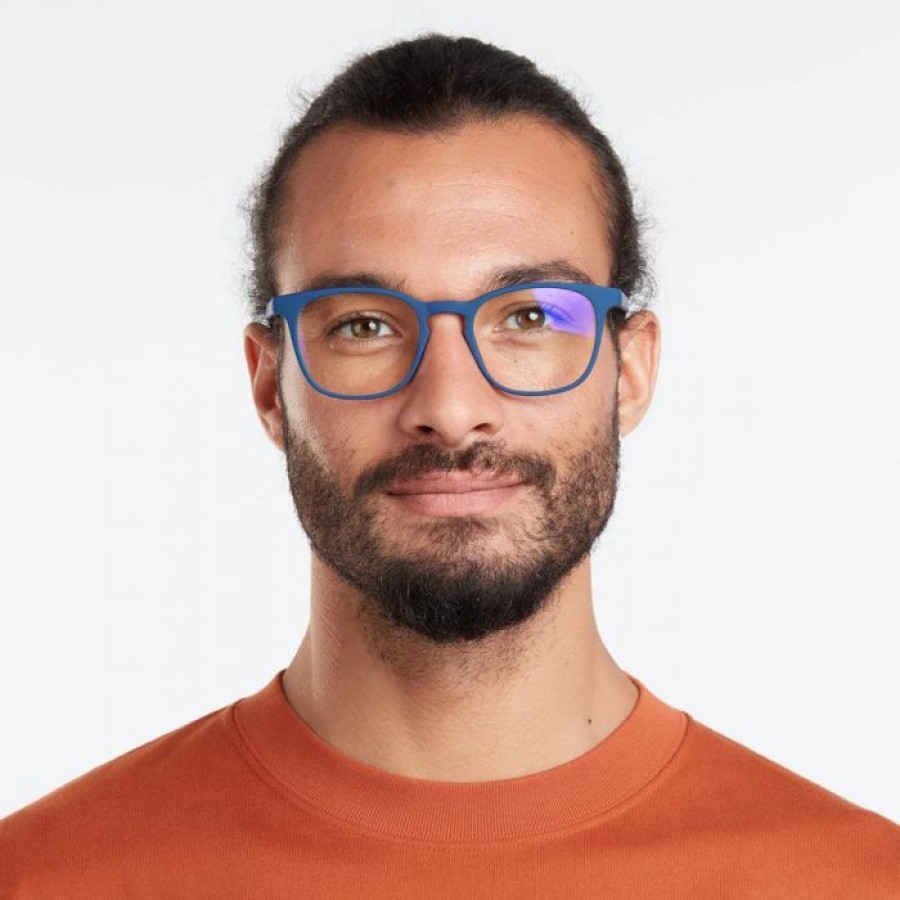 Barner Chroma Dalston Anti-Bluelight Glasses - Navy Blue