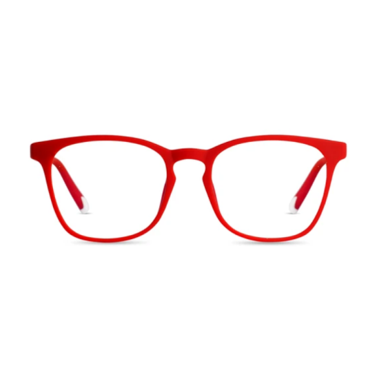 Barner Dalston Kids Screen Glasses 5-12 Years - Ruby Red