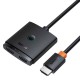 Baseus BS-OH114 AIRJOY SERIES  2-IN-1 Bidirectional HDMI Switch with 1m Cable