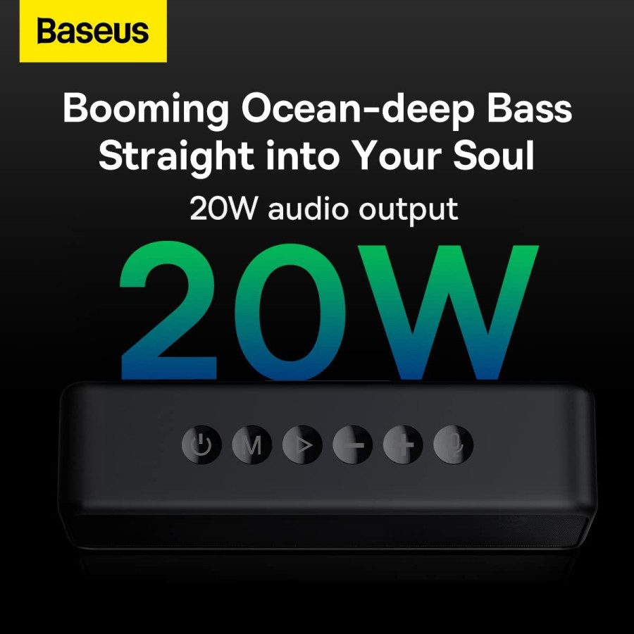 Baseus V1 Bluetooth Portable Speaker Outdoor IPX6 Waterproof