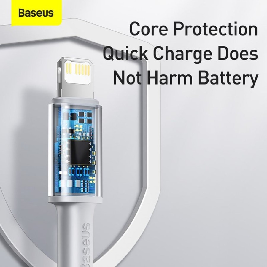 Baseus High Density Braided Fast Charging Data Cable Type-C to Lightning Cable PD 20W - 1m