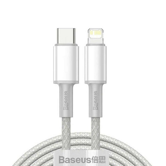 Baseus High Density Braided Fast Charging Data Cable Type-C to Lightning Cable PD 20W - 1m