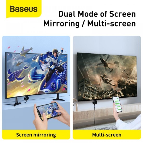 Baseus Wireless Display Dongle WiFi Portable Display Receiver 1080P HDMI Meteorite Shimmer 2