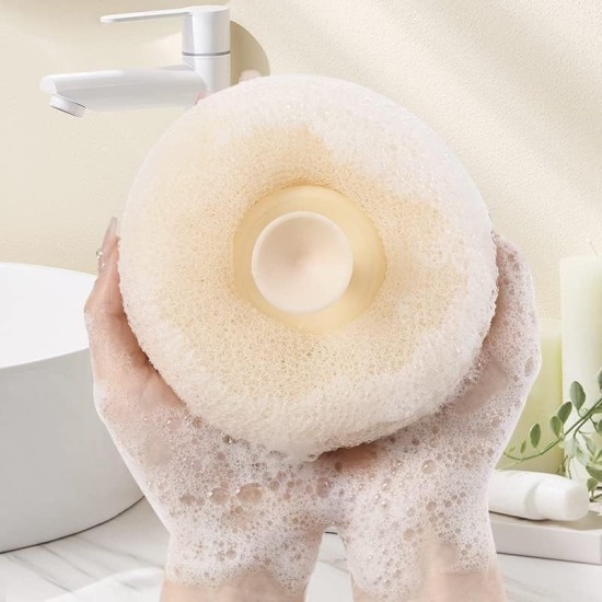 Super Soft Bath Sponge Flower (2Pack)