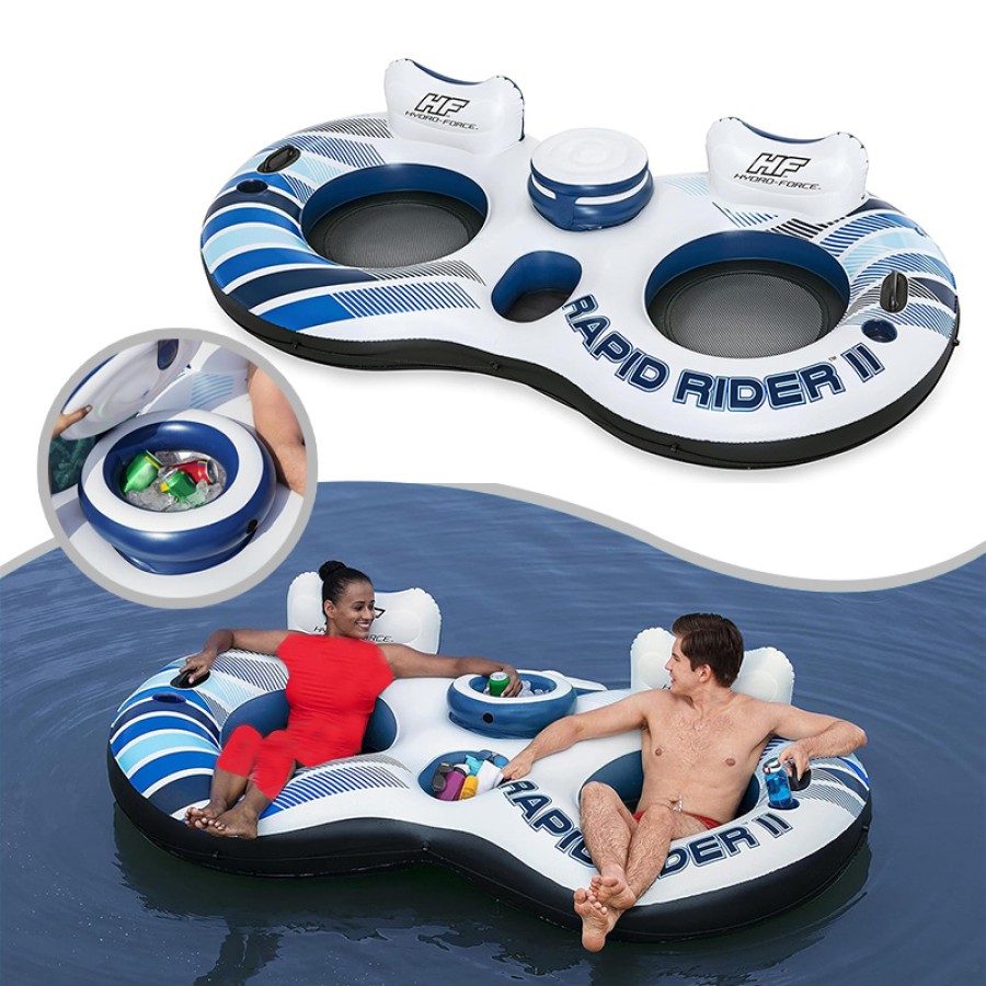 BESTWAY Hydro-Force Rapid Rider II Float - 43113-B (240x122x50cm) BESTWAY Hydro-Force Rapid Rider II Float - 43113-B (240x122x50cm)