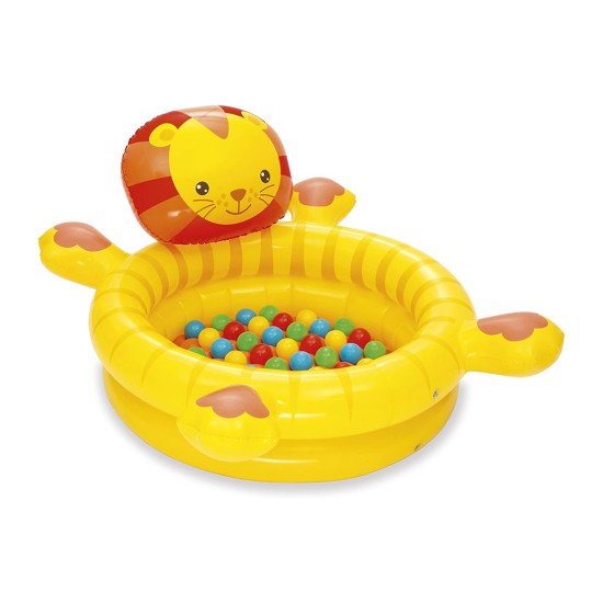 Bestway Cuddly Cub Ball Pit, 50 Play Balls