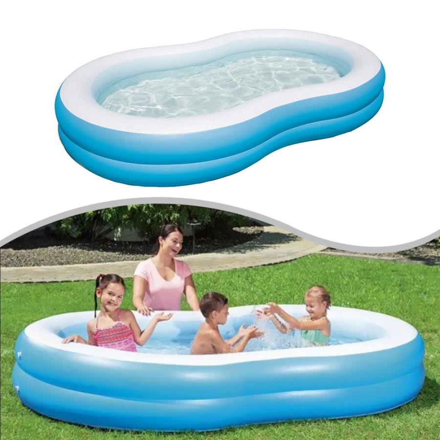Bestway The Big Lagoon Family Pool- 54117 (262x157x46cm) Bestway The Big Lagoon Family Pool- 54117 (262x157x46cm)