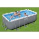 BESTWAY Power Steel Rectangular Pool - 56457 (412x201x122cm) BESTWAY Power Steel Rectangular Pool - 56457 (412x201x122cm)