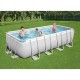 BESTWAY Power Steel Rectangular Pool Set - 56670 (488x244x122cm) BESTWAY Power Steel Rectangular Pool Set - 56670 (488x244x122cm)