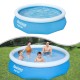 Bestway Fast Set Pool, Blue - 57266 ( 305 x 76cm) Bestway Fast Set Pool, Blue - 57266 ( 305 x 76cm)