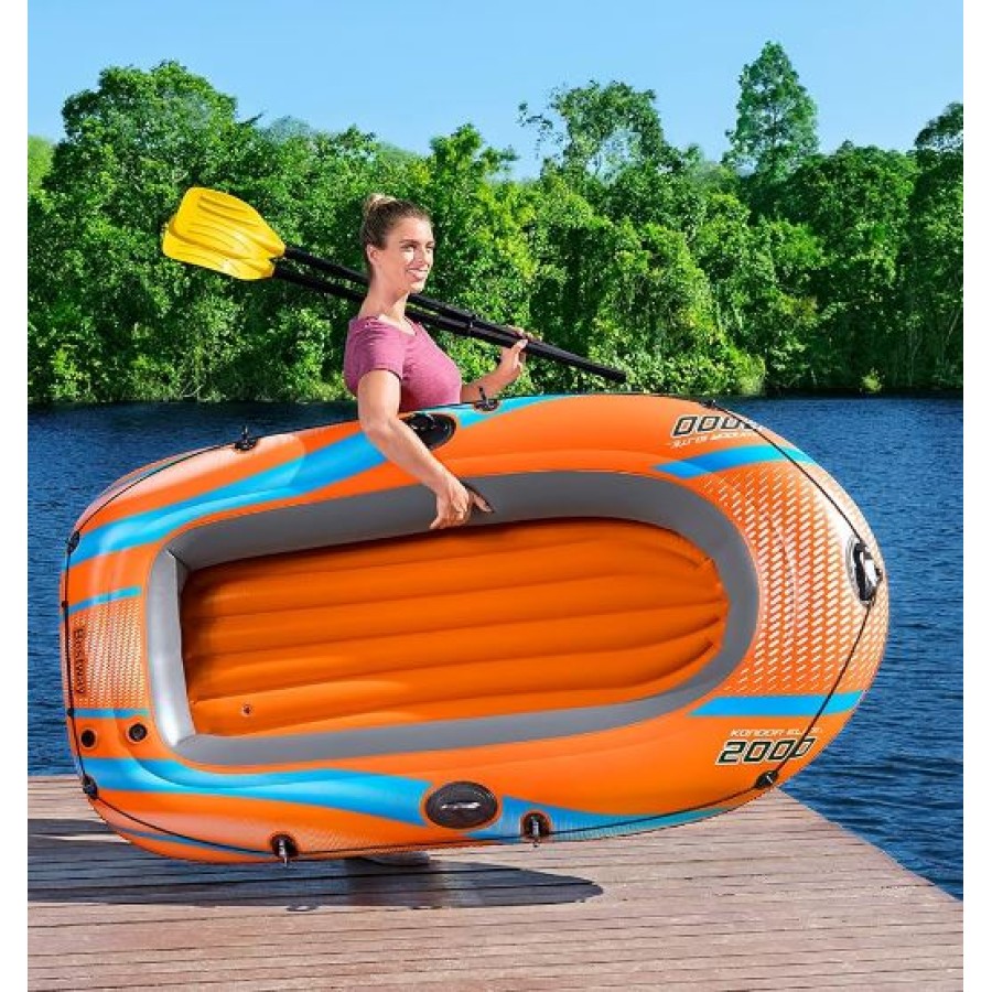 Bestway Kondor Elite 2000 Inflatable Raft Set - 61141 (196cm)