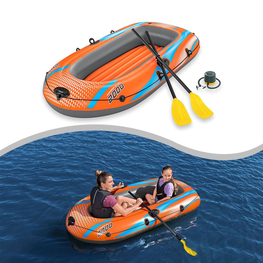 Bestway Kondor Elite 2000 Inflatable Raft Set - 61141 (196cm) Bestway Kondor Elite 2000 Inflatable Raft Set - 61141 (196cm)