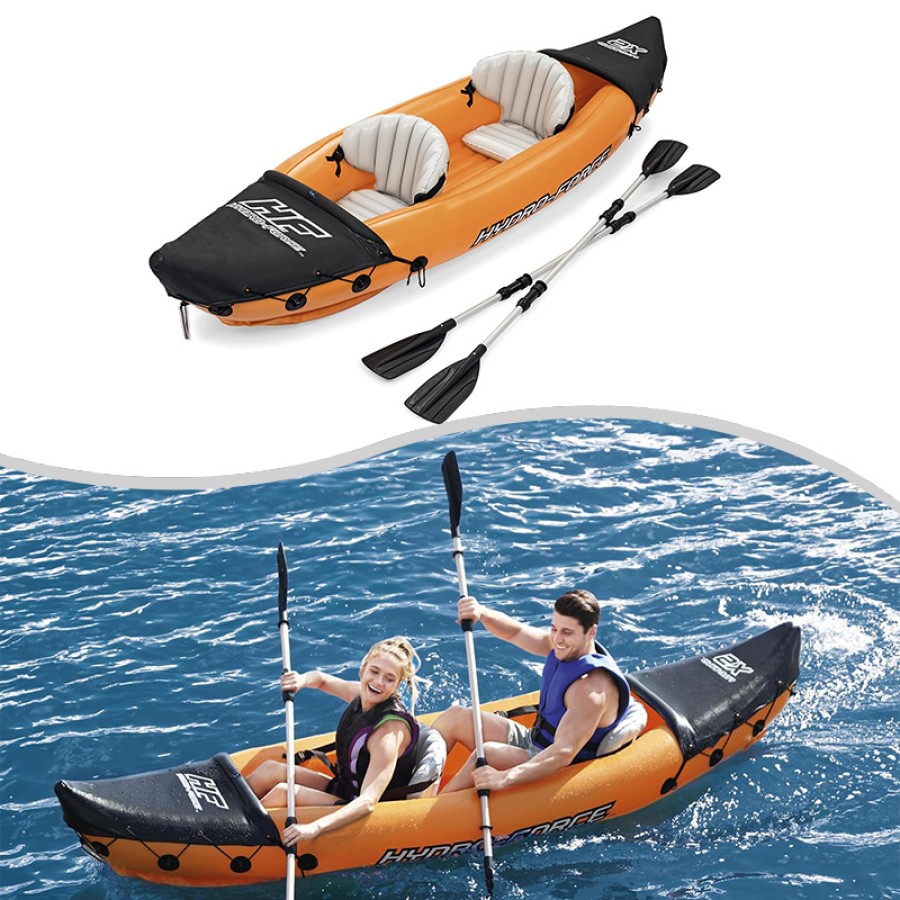 Bestway Hydro-Force Rapid X2 Inflatable Kayak - 65077 (320x100cm) Bestway Hydro-Force Rapid X2 Inflatable Kayak - 65077 (320x100cm)