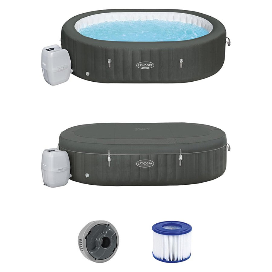 Bestway Lay-Z-Spa Mauritius AirJet Hot Tub Bestway Lay-Z-Spa Mauritius AirJet Hot Tub