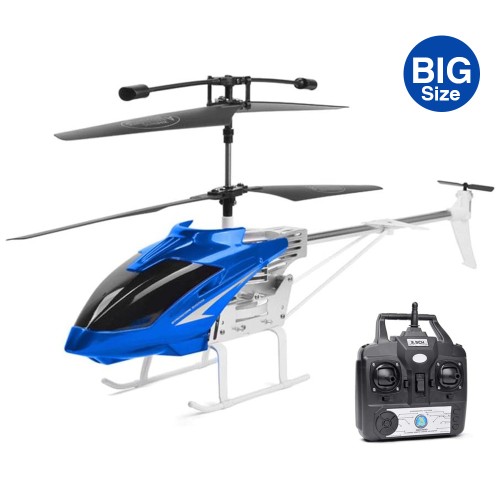 Alloy Remote Control Helicopter h002 Large 42cm - Blue