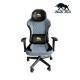 Black Bull Gaming Chair With Molded Headrest Up & Down - Fabric , Black/Blue by Black Bull