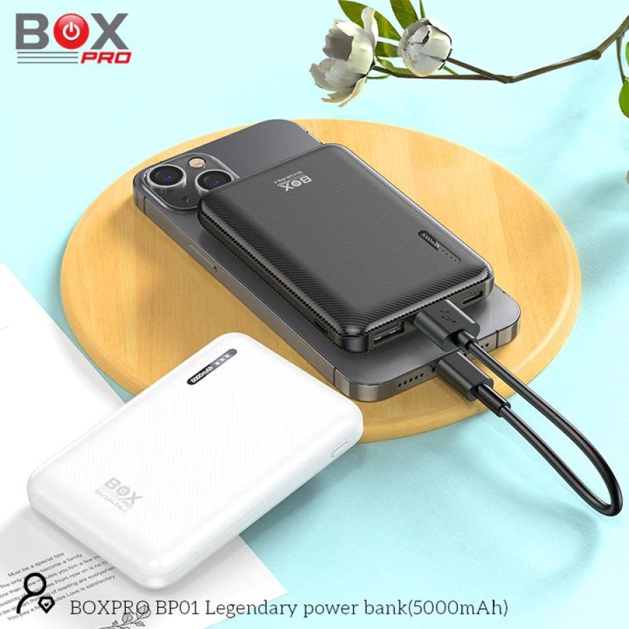 Box Pro Mini Power Bank 5000mAh