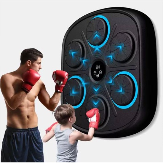 Smart wall-mounted boxing training machine for adults and children