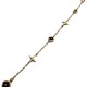 Jewellery Sterling Multi-Motif Charm Bracelet Gold tone