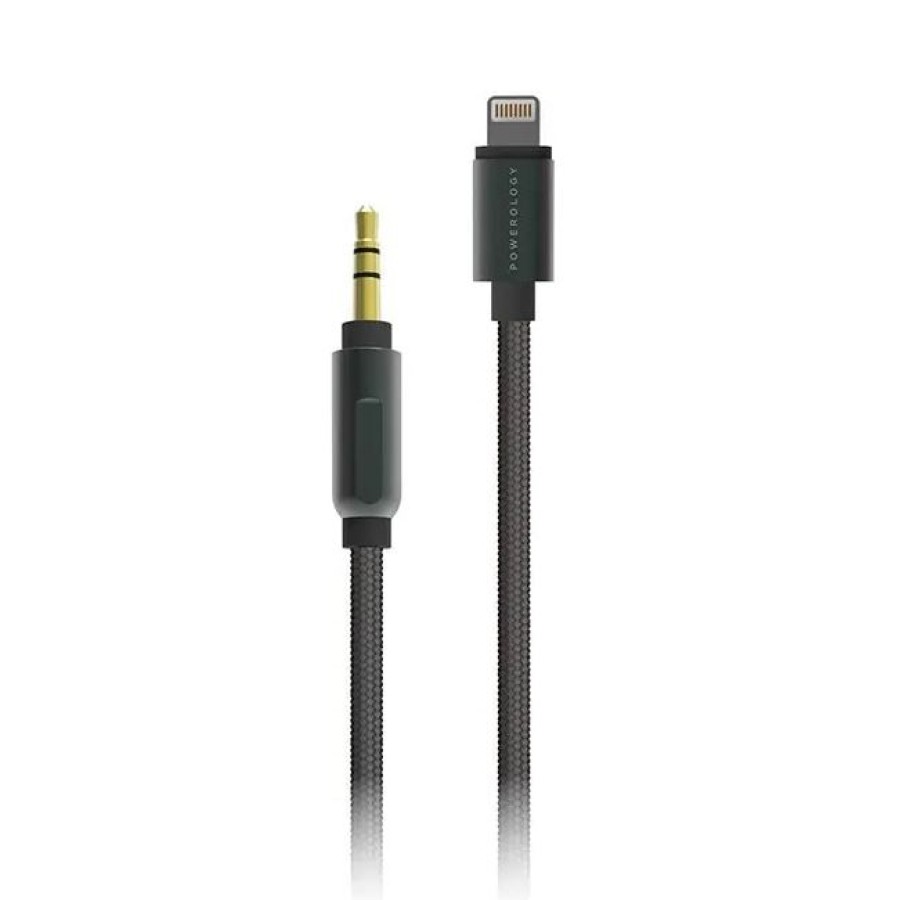Braided AUX Lightning Audio Cable (1.2m/4ft)