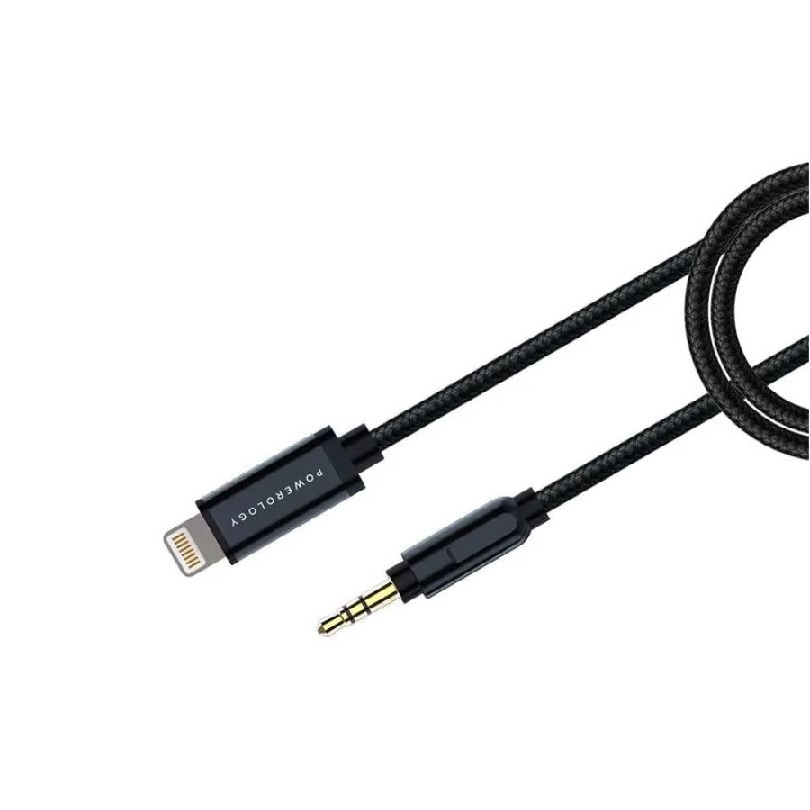 Braided AUX Lightning Audio Cable (1.2m/4ft)