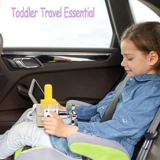 Toddler Travel Toys - Busy Cube for Toddler Travel Toys for