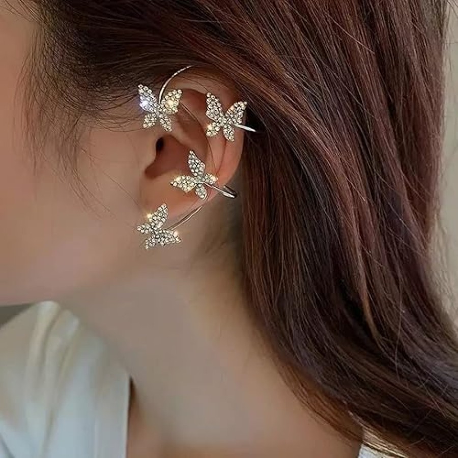 Butterfly ear cuffs - RIGHT SIDE Butterfly ear cuffs - RIGHT SIDE