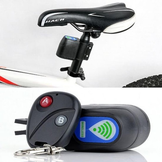 Mountain Bike Bicycle Anti-Thef Security Alarm Lock TE-168