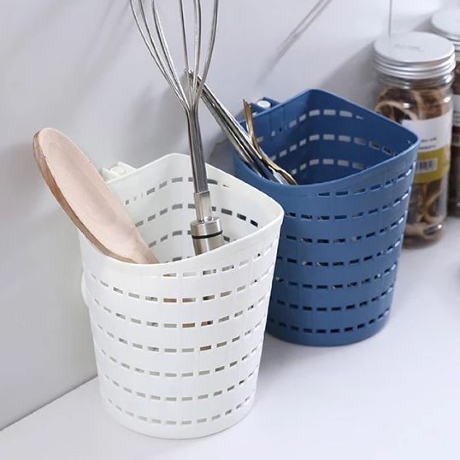 Car Trash C6262 Rotatable Bathroom Storage Basket with Hanging Hook