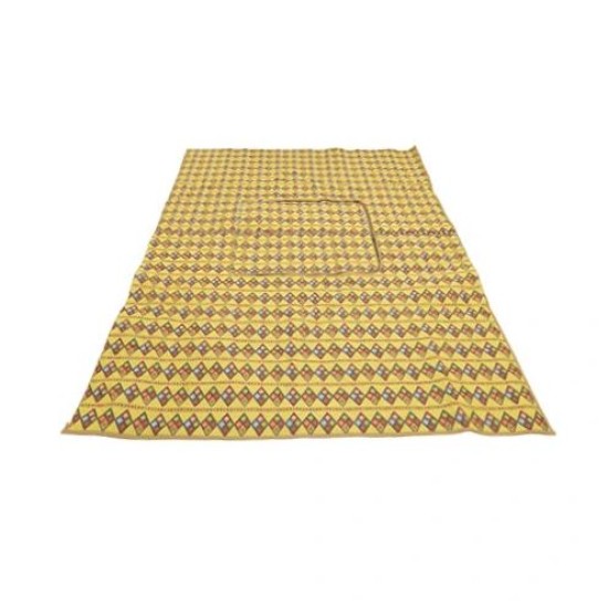 Mattress with fire hole, 2*3 meter Najdi yellow