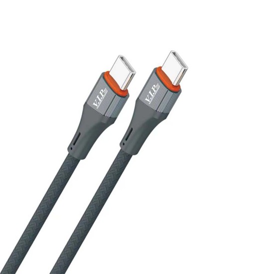 VIP CB-103 PD USB-C to USB C 2.4A Cable - 1m (Life Time Warranty)