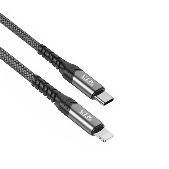 VIP CB-204 PD Type C to Lightning 65W Cable -1.2m (Life Time Warranty)