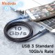 Mcdodo CA-045 2 in 1 100W USB-C 3 to USB-C + Lightning Fast Cable 1.2m