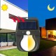Solar Rechargeable Outdoor Lamp Light - CL-118