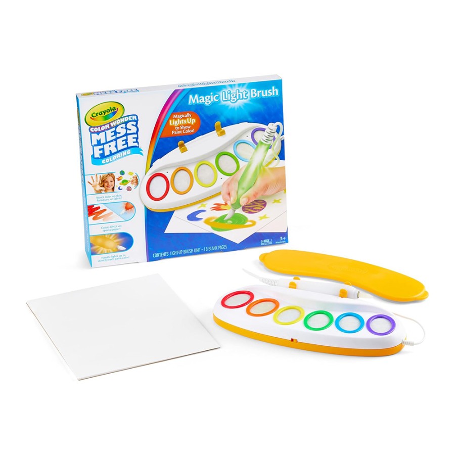 Crayola Color Wonder Magic Light Brush - 18 Pages